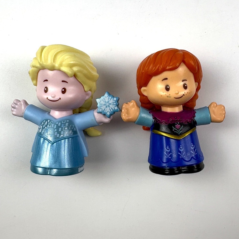 Fisher Price Little People Disney Frozen Elsas Enchanted Lights Palace Music SEE - Picture 9 of 16